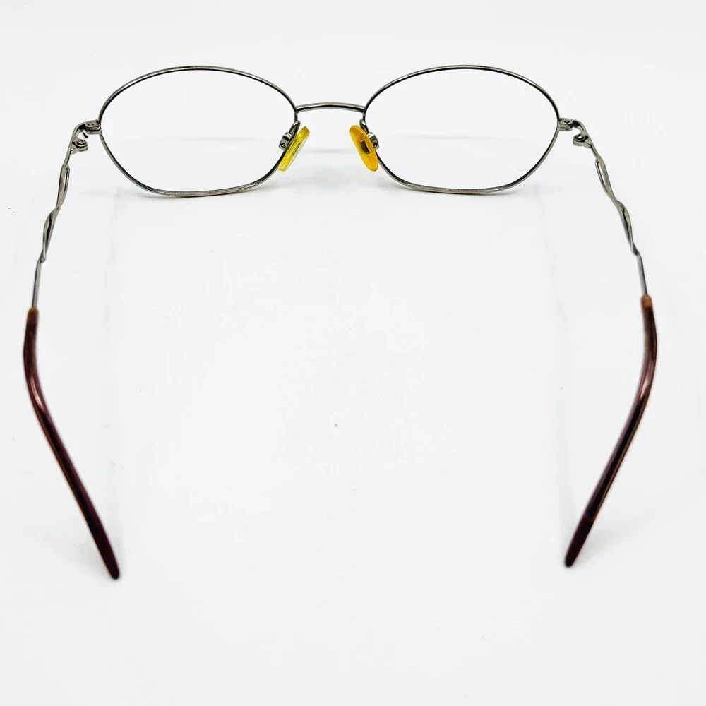 Charmant Eyeglass Frames Womens Purple Wavy Temple AR18415 51-18-135